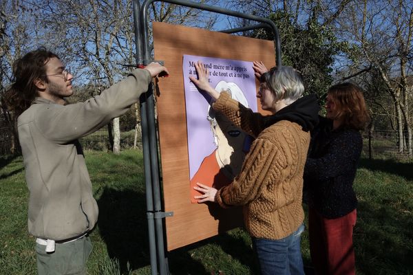 Dix portraits de femmes seront affichés du 1er au 31 mars dans 20 communes du Loiret.