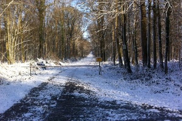 Photo prise vers midi dimanche 28 décembre 2024 à Hirson, dans l'Aisne.