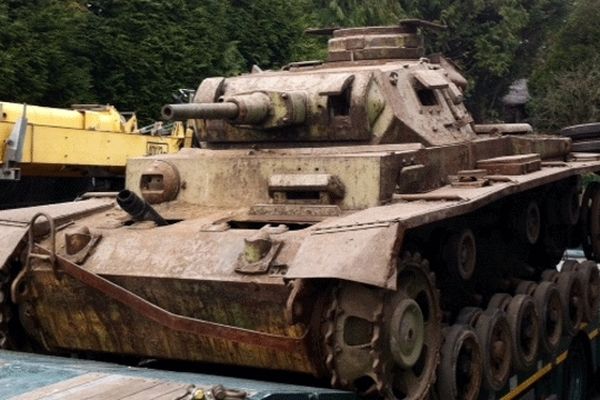 Le char allemand Panzer 3 