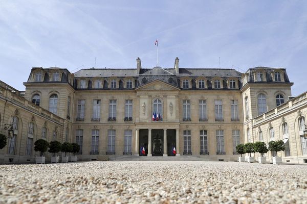 Le palais présidentiel de l'Élysée à Paris