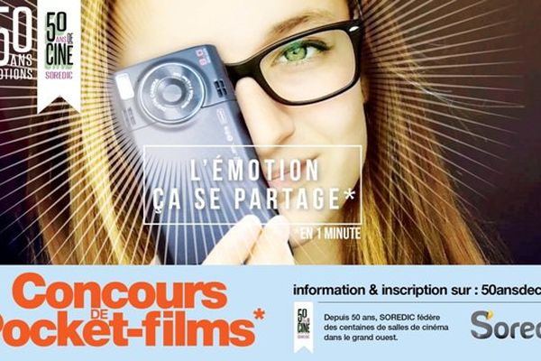 50 ans de cinéma à la  Soredic: concours de pocket-film