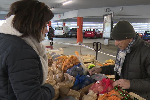 Le dernier Marché Super de l'année 2022 se tient au quartier Brétigny, à Rennes.