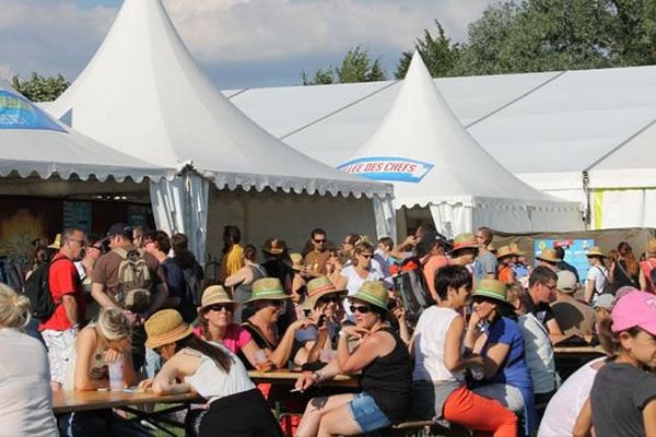 Le festival des Francos Gourmandes à Tournus, en Saône-et-Loire