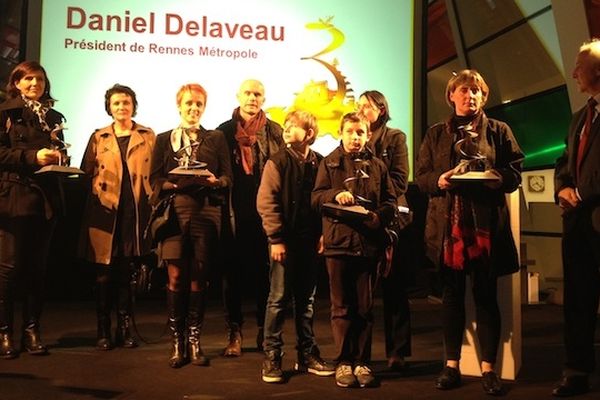 La remise des trophées Handistar aux Champs Libres