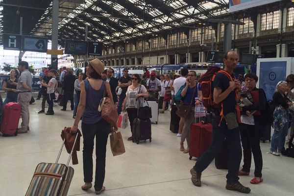 A la gare de Lyon, le 8 juillet 2016.