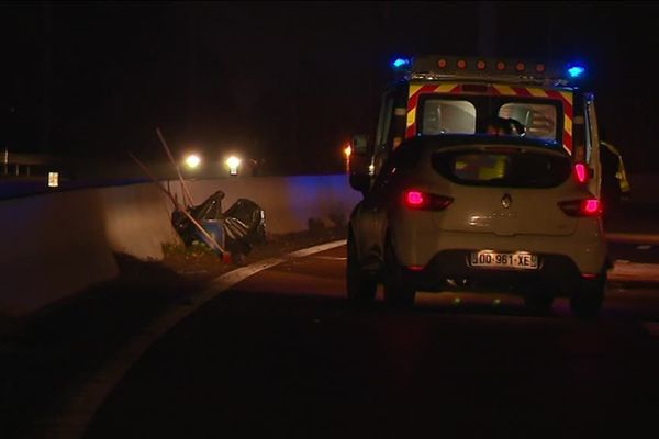 Samedi 10 février, aux alentours de 19h30, sur l'A20 à hauteur de Cora au nord de Limoges