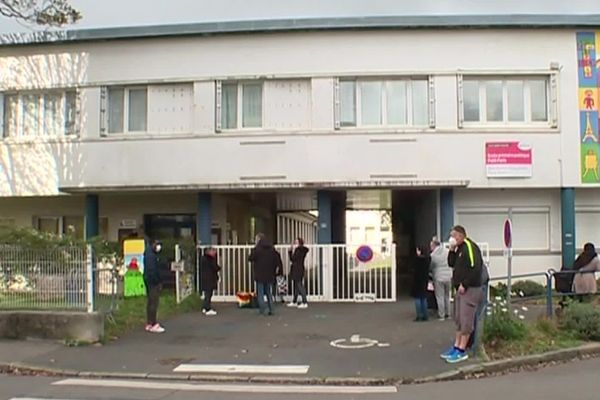 L'école du Petit Paris à Brest est la première école à fermer dans la ville depuis le début de la crise sanitaire