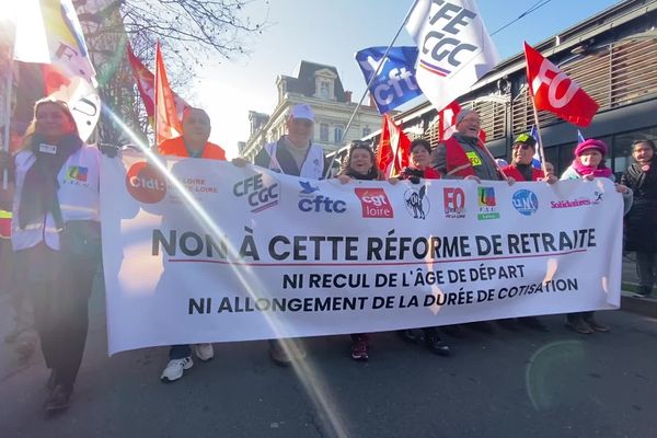 Manifestation contre la réforme des retraites : ils battent le pavé à Saint-Etienne - 16/2/23