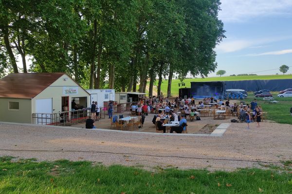 La guinguette des Folies Fermières de Garrigues.