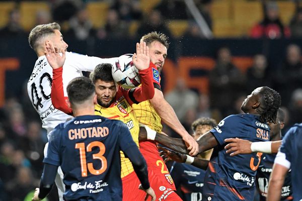 Lens s'est heurté au nouveau gardien montpelliérain Benjamin Lecomte auteur de plusieurs arrêts décisifs.