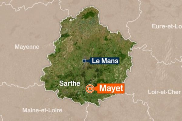 Cinq jeunes victimes d'une sortie de route à Mayet, le conducteur circulait sans permis