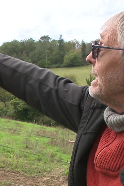 Les opposants au projet d'éolienne à Orliac, en Périgord Noir