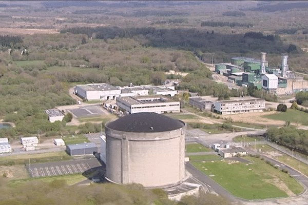 La centrale de Brennilis, dans le Finistère