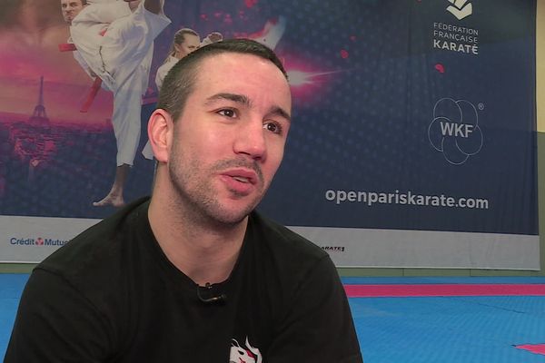 Steven Da Costa, karateka lorrain, champion du Monde et champion olympique.