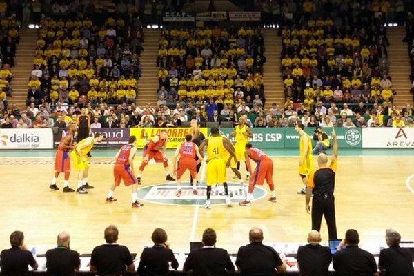 Les joueurs du Limoges CSP n'ont pas été impressionnés par leur prestigieux adversaire.