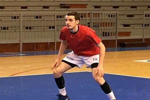 Sète (Hérault) - Benjamin Toniutti, Capitaine de l'équipe de France de volley - 5 janvier 2015.