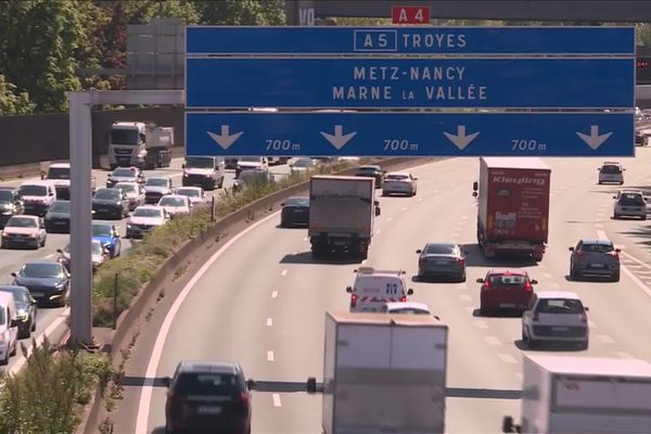 L'expérimentation sur l'autoroute A4 commence courant novembre, dans les deux sens et dès que les panneaux de limitation seront posés.