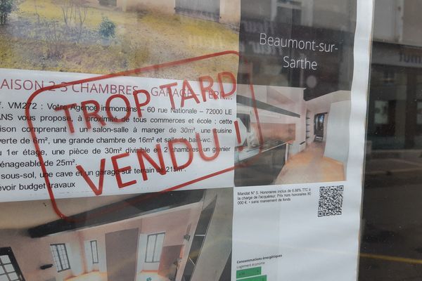 Les biens à la vente sont pris d'assault à Ambérieux en Dombes par les Lyonnais