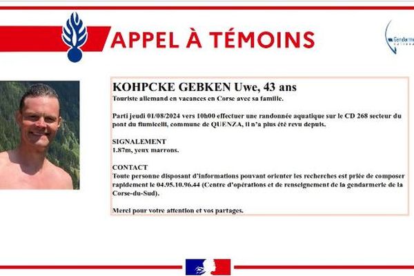 La gendarmerie nationale a lancé un appel à témoin.