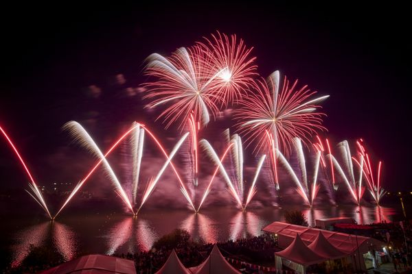 Feu d'artifice de la Foire Internationale de Bordeaux