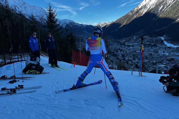 Répétition générale ce samedi sur la piste des Planards à Chamonix pour les slalomeurs français