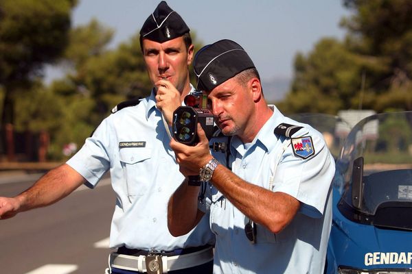 Les gendarmes d'un peloton du Var (Archives)