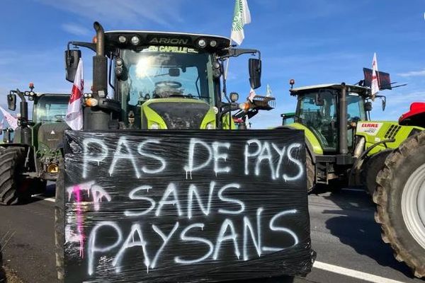 En janvier 2024, des agriculteurs du Cantal avaient bloqué l'A75.