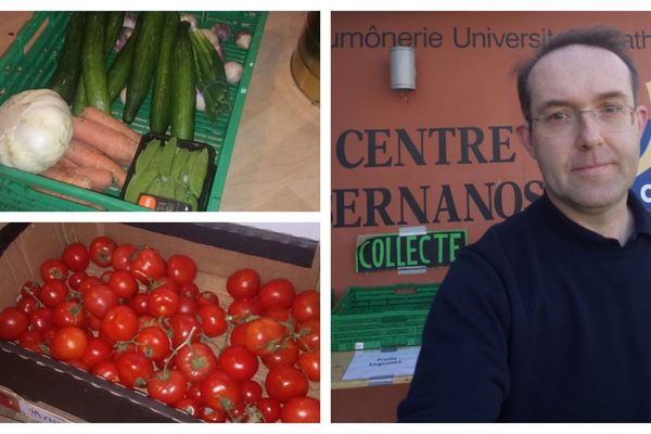 La collecte de fruits et légumes pour les jeunes mineurs isolés du Centre Bernanos