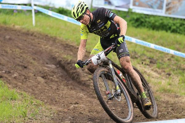 Maxime Marotte, lors de la 3è manche du Championnat du Monde à La Bresse