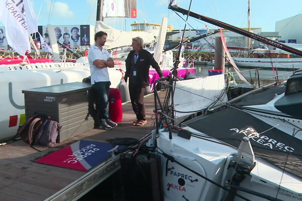 Yann Eliès est la doublure de Yoann Richomme sur le Vendée Globe 2024