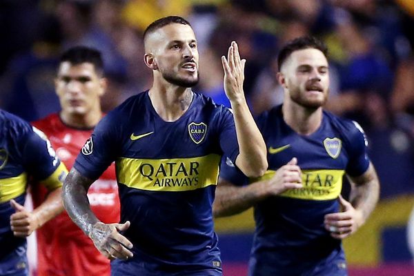 L'attaquant argentin sous les couleurs de Boca Juniors