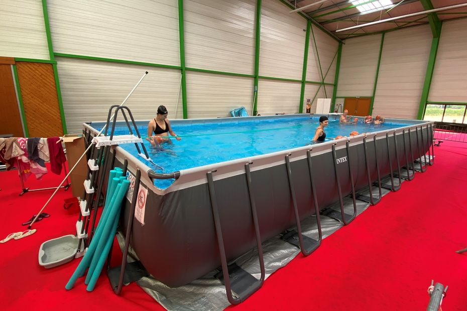 Temporary Swimming Pool in Liernais: A Solution for Rural Areas to Teach Children to Swim