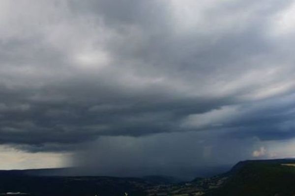 Violents orages en Languedoc-Roussillon. Archives.