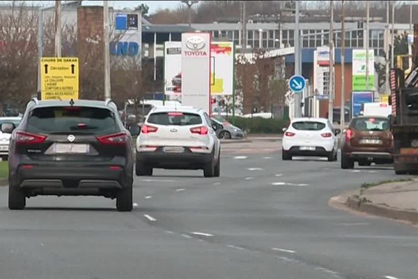 Janvier 2019: l'une des entrées de Dieppe