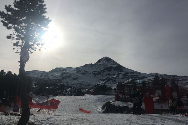 Le soleil était au rendez-vous ce dimanche 23 décembre à la Pierre Saint-Martin