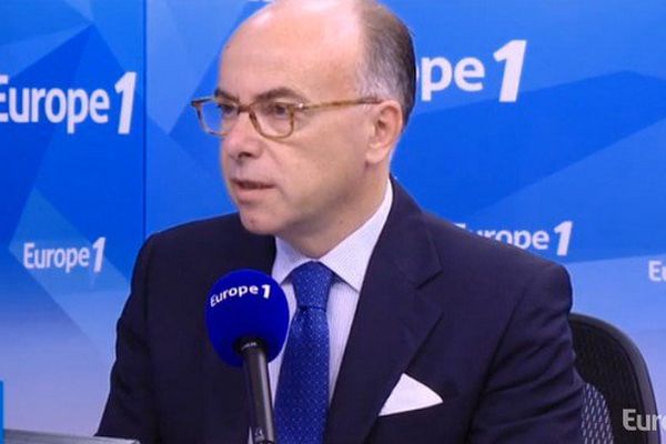 Le ministre de l'Intérieur Bernard Cazeneuve sur Europe 1 ce mercredi matin.