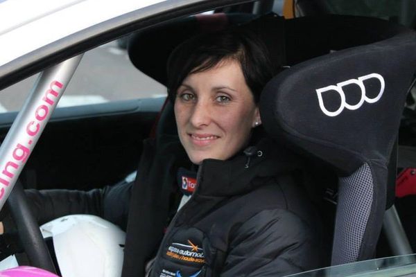 Sophie Laurent pilote de rallye