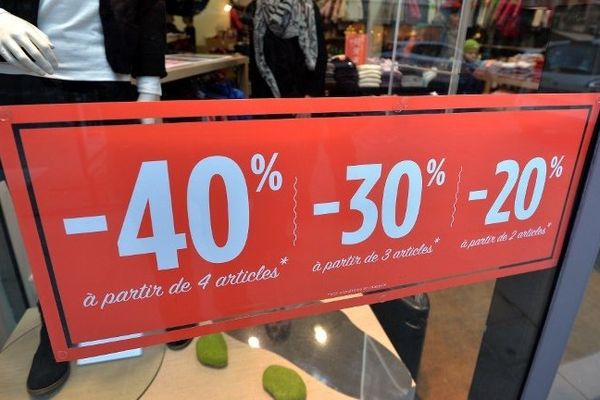 ILLUSTRATION- Les soldes d'hiver se déroulent du 7 janvier au 17 février