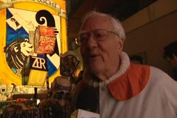 Robert, 83 ans participe au carnaval depuis 1946.