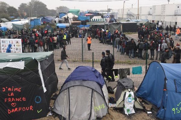 Ce mardi, à Calais.