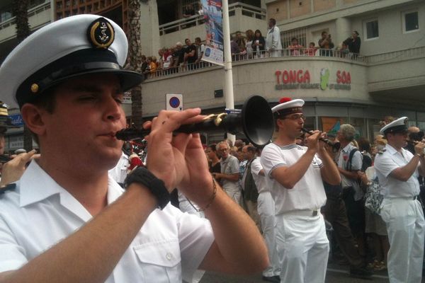 La parade des équipages à Toulon