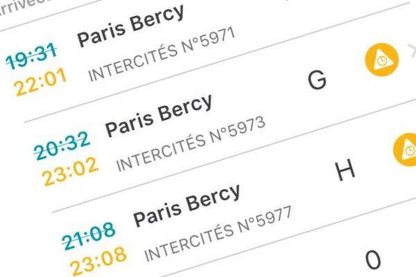 Le jeudi 17 décembre 2015, dans la soirée, les trains reliant Paris à Clermont-Ferrand ont enregistré des retards allant jusqu'à 2h30.