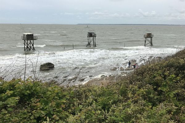 Du vent sur la côte et quelques gouttes nous promet la météo