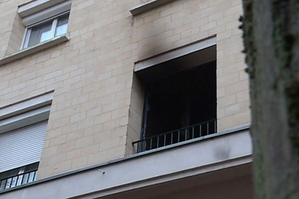 Le feu s'est déclaré au 1er étage d'un immeuble rue du Havre