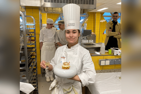 La Nîmoise Wendy Nontaveth faisait partie des huit candidats qualifiés pour la finale du championnat de France junior du dessert.