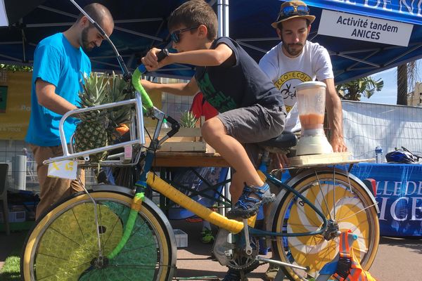 Connaissez-vous le vélo à smoothie ? 