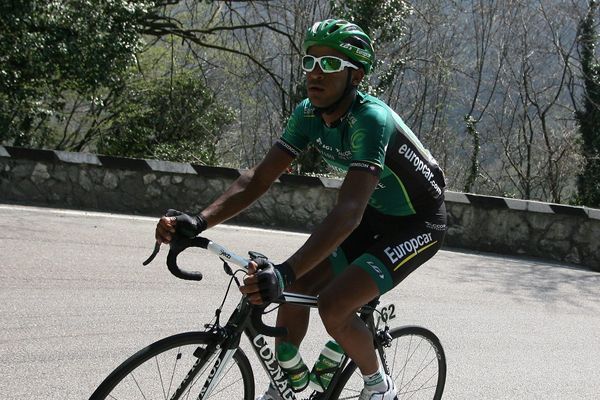 Natnael Berhane, futur jeune prodige du cyclisme européen.