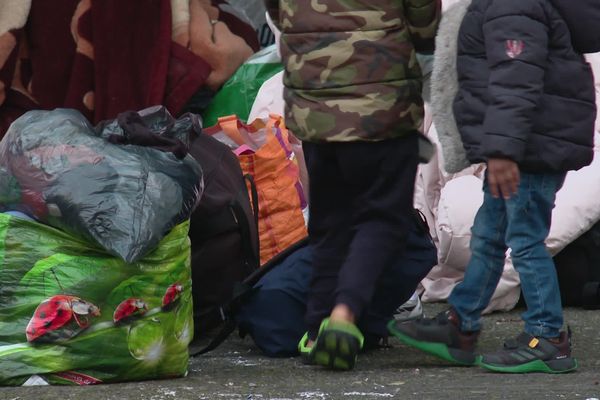 Evacuation d'un squat à Caen le 29 octobre à Caen