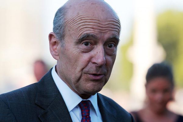 Alain Juppé, le 14 juillet 2015, à Bordeaux (Gironde). 