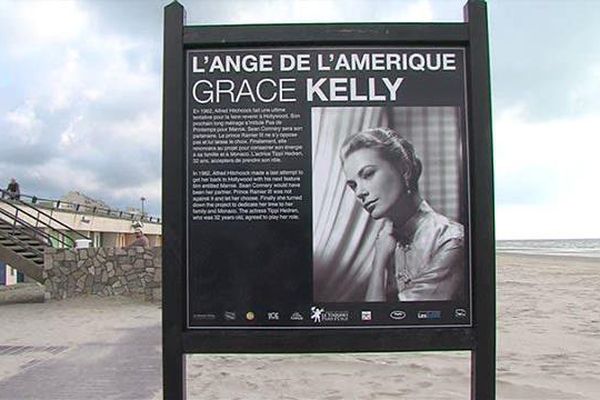 100 photographies qui retracent la carrière de Grace Kelly à découvrir jusqu'au 1er octobre sur la promenade du Touquet Paris-Plage